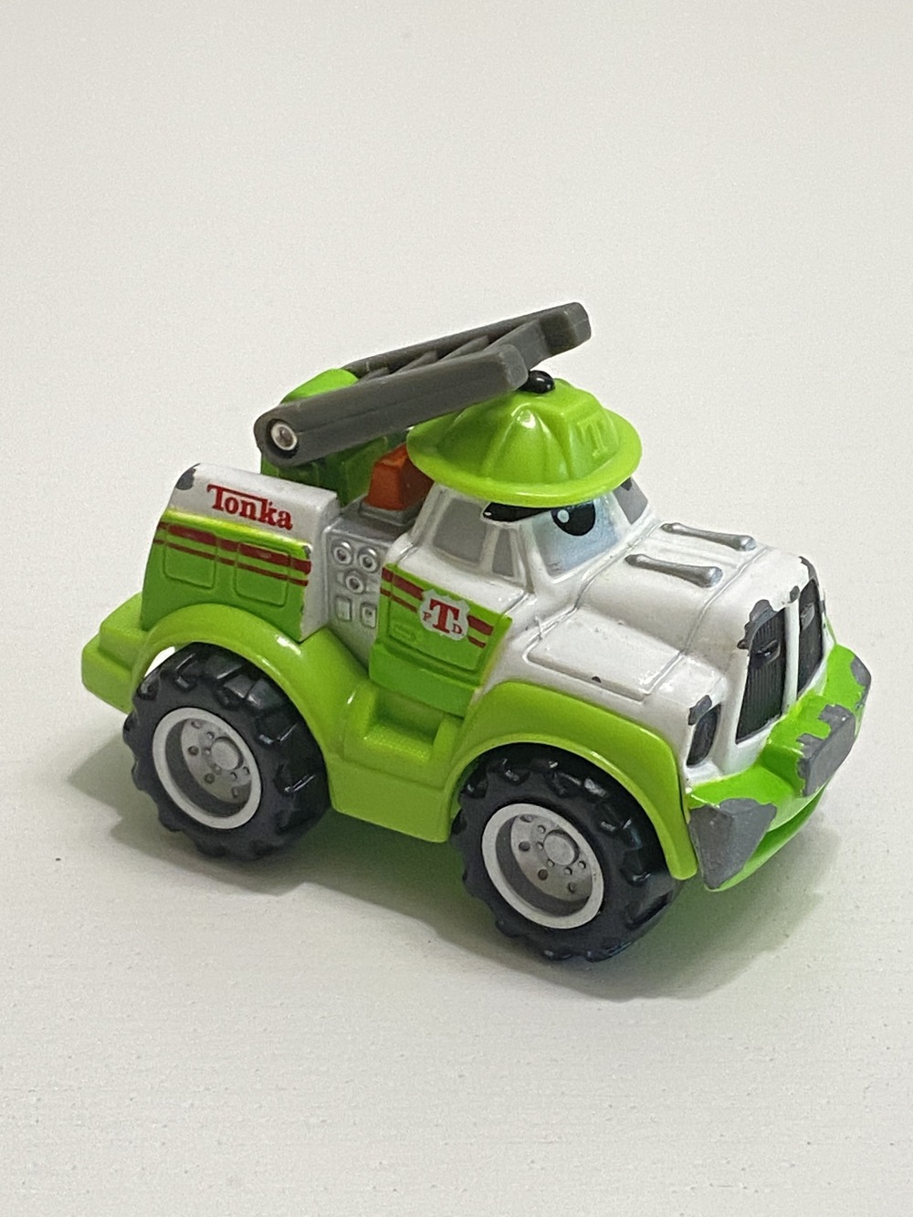 Tonka Green Fire Truck Toy with Ladder
